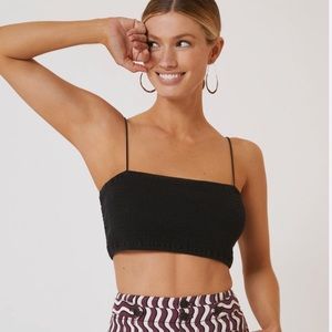NWT Anthropologie Maeve Micro Tube Top Size Large